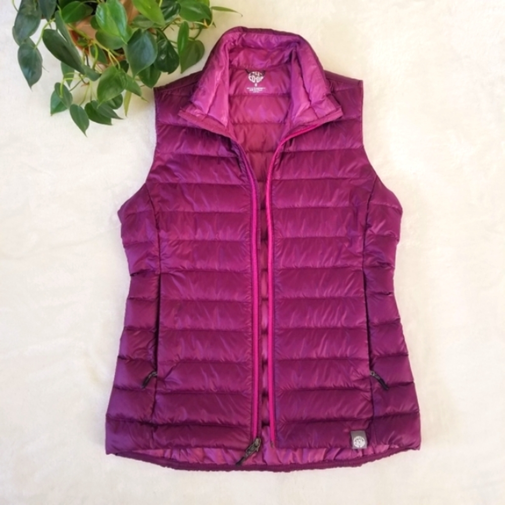 REI Co-op | Down Puffer Zip Up Vest | Small | Magenta
